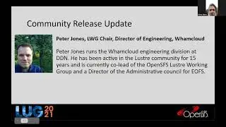 LUG 2021: Community Release Update