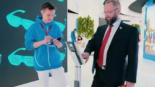 Стенд ВКонтакте на ПМЭФ -2023