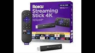 Roku Streaming Stick 4K | Portable Roku Streaming Device 4K/HDR/Dolby Vision, Roku Voice Remote