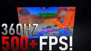 HOW CS2 FEELS WITH 360Hz + 500FPS! - (POV)