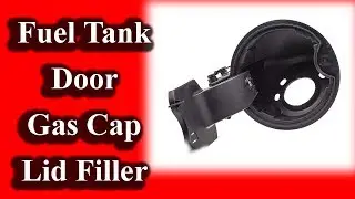 Fuel Tank Door Gas Cap Lid Filler Housing Hinge Pocket OEM