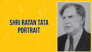 Shri Ratan Tata portrait | Renuka Art Galore 🎨 |