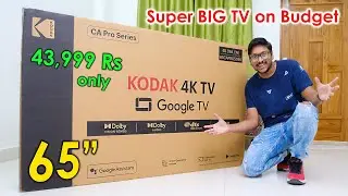 65" 4K Google TV for only 43,999 Rs... Full Paisa Vasool 🤯🔥