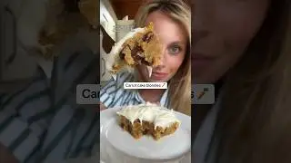 Carrot cake blondies 🥕🫶🏼