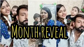 Baby month reveal 😍❤️ | faryal shoaib