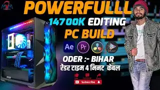 POWERFULL PC BUILD i7_13700K EDITING & GAMING | EDIUS EDITING PC | ईस से बेहतर कोई नही |MANOJ MIXING