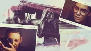Beautiful Brush Photo Slideshow - After Effects Templates VideoHive