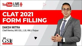 CLAT 2021 Form Filling | IMS GSL | Initiate