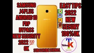 Samsung J4 Plus Android 10 Frp Bypass 2022 New Security 100% Ok | Samsung J410 Android 10 Frp Bypass