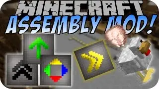 Minecraft ASSEMBLY MOD (Item Sorter, Transport, Laufband) [Deutsch]