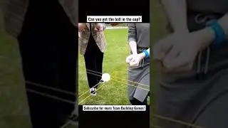 Get the ball in the cup 🏐Great Team Building Game! #teambuilding #teambuildinggame #teamgames