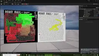 Unreal Engine solving maze with compute shader