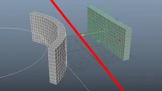 Simple Deform(Bend) In Maya In 1 Min...