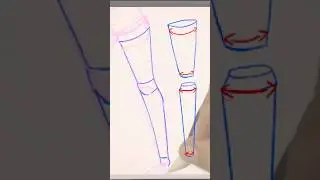 Dibujando piernas #arte #dibujo #rediseño