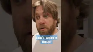 A dad's reaction to "The Sign" from Bluey... Bandit is the best! #bluey #thesign #newepisode #bandit