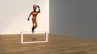 Clive Jumpping in blender