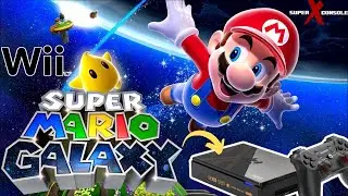 SUPER MARIO GALAXY Wii ON THE SUPER CONSOLE X5 PRO! 😯