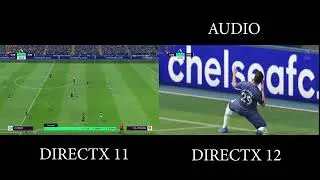 FIFA 19 DIRECTX 11 VS 12 COMPARISON