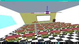 3d classroom c++ opengl glut project with source code by Tonmoy Sutradhar | the cracker