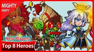 Mighty Party - Top 8 Heroes for New Players 2023 - You Should Buy in Wish Shop