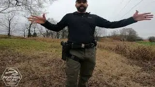 Duty belt setup