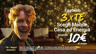 Fastweb presenta: 3 X Te! Mobile, Casa ed Energia con uno sconto di 10€/mese!