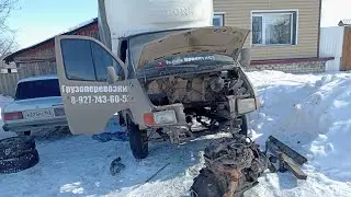 Это ....... я всё поломал. (газель на блатных номерах). змз на змз!!!
