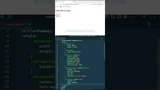 Belajar HTML dari Nol untuk Pemula: Fungsi dan Cara Menggunakan Tag summary