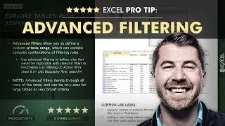 EXCEL PRO TIP: Advanced Filter Criteria