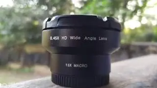 ZWARTPro 2in1 15x Macro + 0.45x Wide Angle HD Phone Camera Lens Review, Lens On, Samples