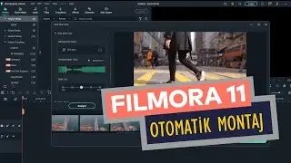 Wondershare filmora 11 Otomatik montaj -  Filmora 11 auto beat sync #filmora11