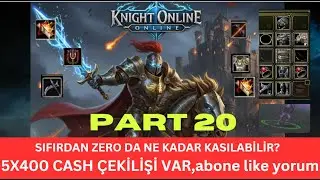 Knight Online 2025 ZERO I İzle ve sadece yaptıklarımı yap zengin ol I Sıfırdan DEV Kazanca