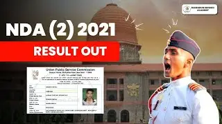 NDA 2 2021 Written Result out | Check Results,PDF in description | NDA 2 Result 2021