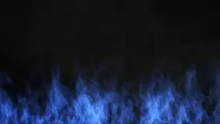 Fire Overlay Burning Blue Fire With Smoke Effect | Motion Background Video Effects HD |