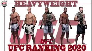 UFC Heavyweight Rankings 2020