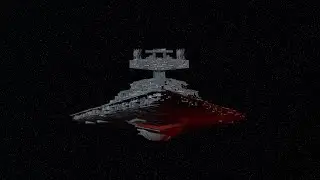 Star Destroyer Exiting Hyperspace (Test anim)