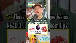 REAL Or FAKE Premiere League Teams?! Can You Get Them? #shorts #premiereleague #soccer #guessinggame