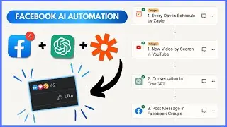 How to automate your Facebook Group so it grows itself (FB AI automation with Zapier & ChatGPT)