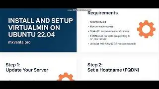 How to Install & Setup Virtualmin Webmail on Ubuntu 2024 - Step by Step Guide and send Bulk Emails