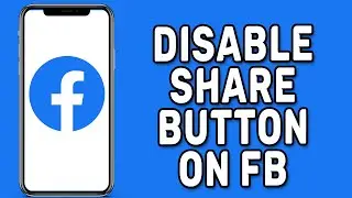 How to Disable Share Button on Facebook