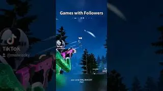 Follower games from TikTok and Twitch 🔥 #fortnite #gameplay #shorts