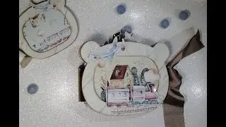 tutorial mini album con portada de marco de fotos
