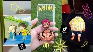 Anime diy and crafts Tik Tok compilation🌈 part 2