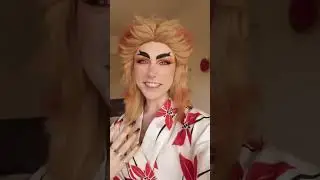 Rengoku cosplay test