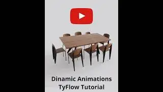 Video Completo en el canal #tyflow #3dsmax