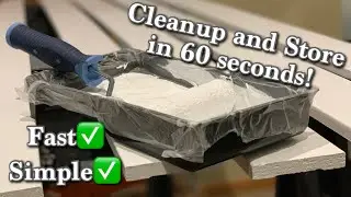 Paint Roller Storage and Cleanup in 60 seconds it’s that Simple