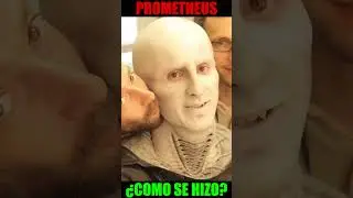 ¿COMO SE HIZO? ALIEN PROMETHEUS | Detrás de las cámaras | Proceso de maquillaje