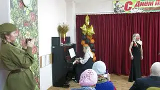 #ТемнаяНочь -  #МарияБыстрицкая, piano - #ЕленаЛеменкова #ДеньПобеды 9.05.22г #Ростокино