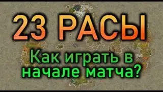 КАК ИГРАТЬ НА СТАРТЕ МАТЧА В 23 РАСЫ {2019}