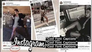 Insta Hack! How to change Instagram caption fonts!!! NO APP NEEDED!